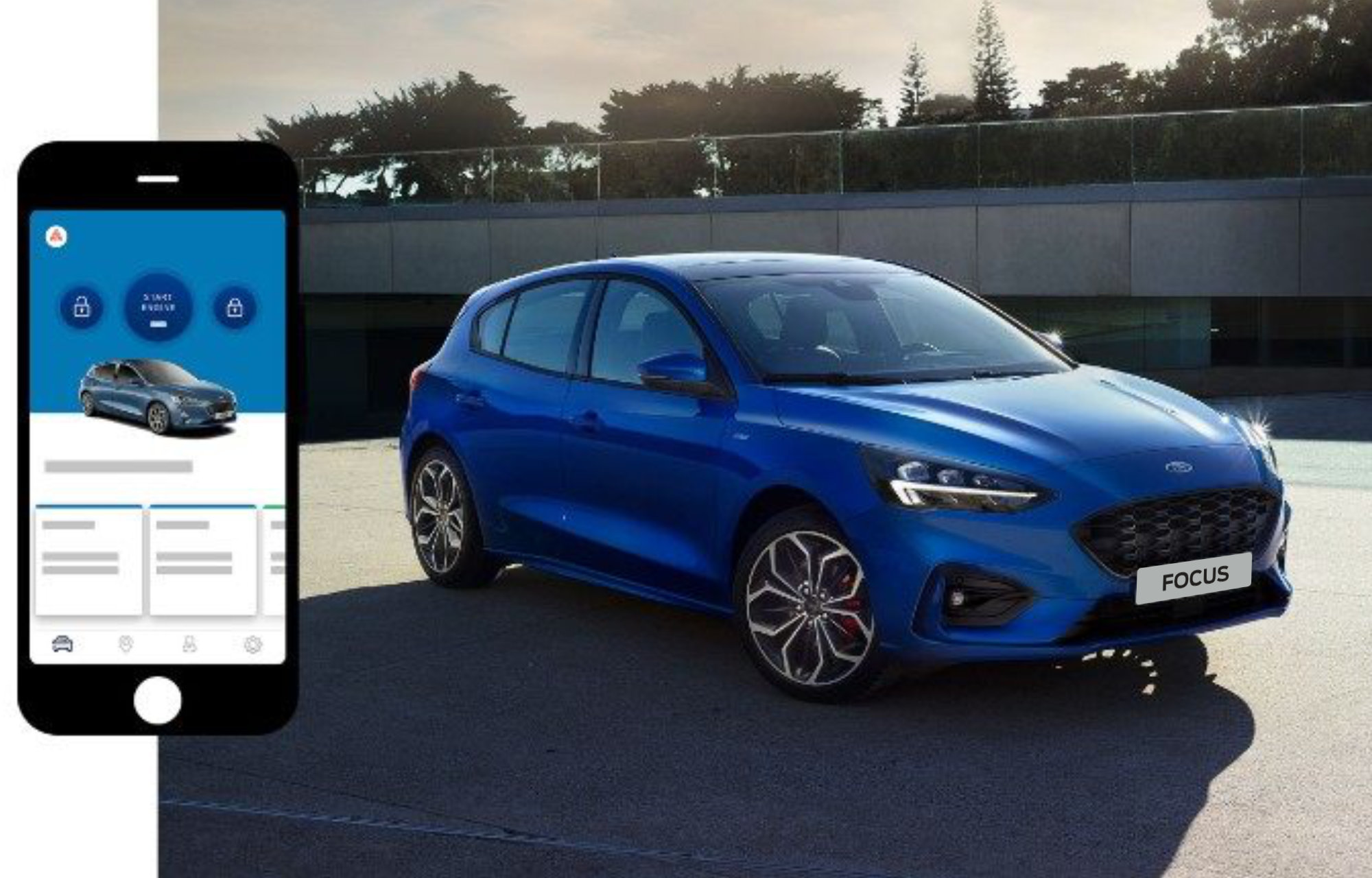 Vergrendel uw auto met de FordPass-app